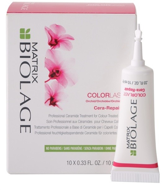 Matrix Biolage Color Last Cera-Repair hajkúra a tündöklő hajszínért  10x10 ml