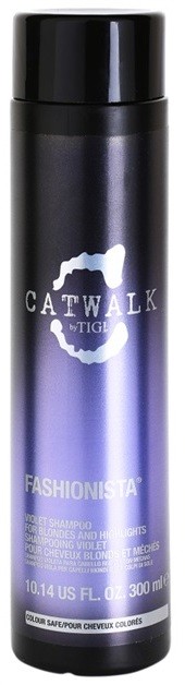 TIGI Catwalk Fashionista lila sampon a szőke és melírozott hajra  300 ml