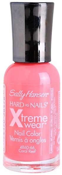 Sally Hansen Hard As Nails Xtreme Wear erősítő körömlakk árnyalat 405 Coral Reef 11,8 ml