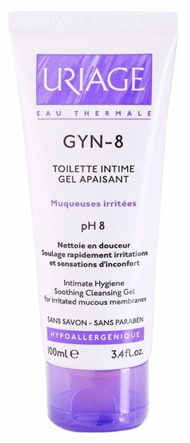 Uriage Gyn- 8 gél intim higiéniára az irritált bőrre  100 ml