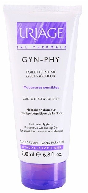 Uriage Gyn- Phy frissítő gél intim higiéniára  200 ml
