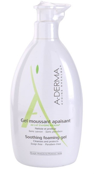 A-Derma Original Care habzó gél  az érzékeny bőrre  500 ml