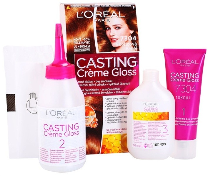 L’Oréal Paris Casting Creme Gloss hajfesték árnyalat 7304 Cinnamon