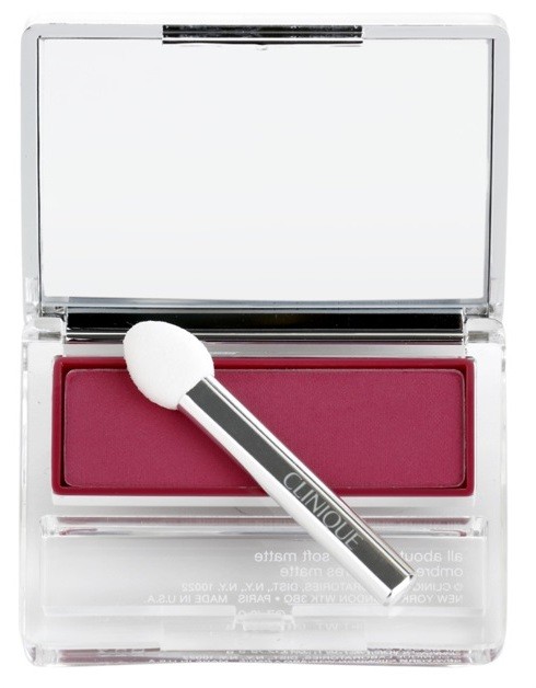 Clinique All About Shadow Soft Matte szemhéjfesték  árnyalat CA Raspberry Beret 2,2 g