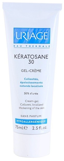 Uriage Kératosane 30 hidratáló géles krém  75 ml