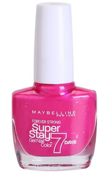 Maybelline Forever Strong Super Stay 7 Days körömlakk árnyalat 155 Bubble Gum 10 ml