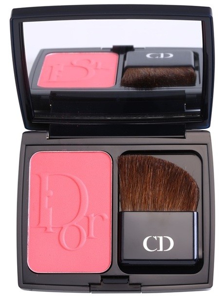 Dior Diorblush Vibrant Colour púderes arcpír árnyalat 889 New Red  7 g