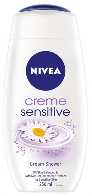 Nivea Creme Sensitive krémes tusoló gél az érzékeny bőrre  250 ml