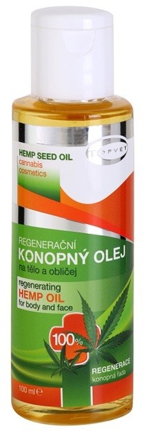 Topvet Hemp Seed Oil kenderolaj testre és arcra  100 ml