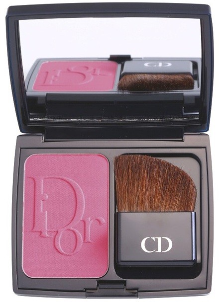 Dior Diorblush Vibrant Colour púderes arcpír árnyalat 676 Coral Cruise  7 g