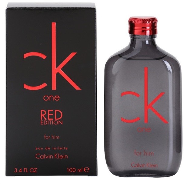 Calvin Klein CK One Red Edition eau de toilette férfiaknak 100 ml
