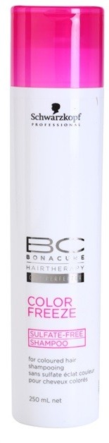 Schwarzkopf Professional PH 4,5 BC Bonacure Color Freeze szulfátmentes sampon festett hajra  250 ml