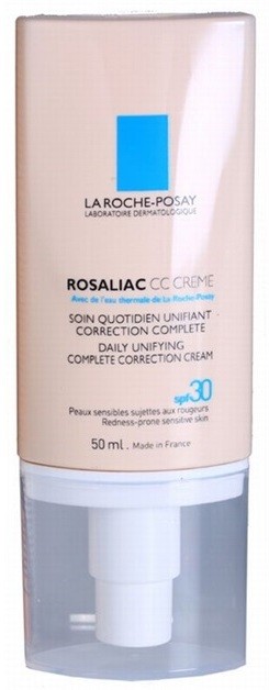 La Roche-Posay Rosaliac CC krém Érzékeny, bőrpírra hajlamos bőrre SPF 30  50 ml