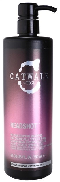 TIGI Catwalk Headshot regeneráló sampon a kémiailag kezelt hajra  750 ml