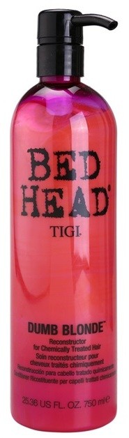 TIGI Bed Head Dumb Blonde kondicionáló a kémiailag kezelt hajra  750 ml