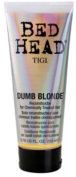 TIGI Bed Head Dumb Blonde kondicionáló a kémiailag kezelt hajra  200 ml