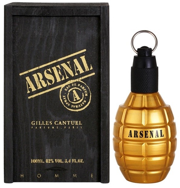 Gilles Cantuel Arsenal Gold eau de parfum férfiaknak 100 ml