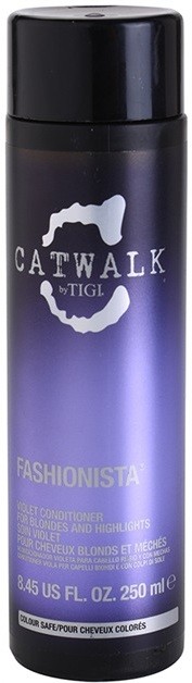 TIGI Catwalk Fashionista lila kondicionáló a szőke és melírozott hajra  250 ml