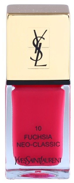 Yves Saint Laurent La Laque Couture körömlakk árnyalat 10 Fuchsia Neo-Classic 10 ml