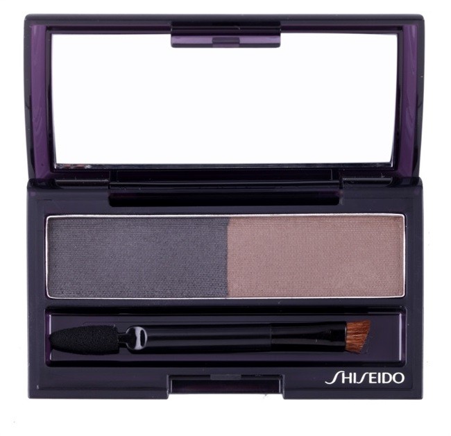 Shiseido Eyes Eyebrow Styling paletta a szemöldök sminkeléséhez árnyalat GY 901 Deep Brown 4 g