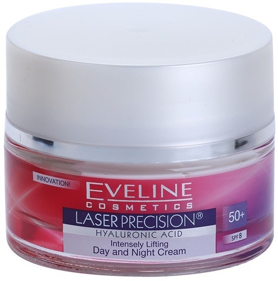 Eveline Cosmetics Laser Precision nappali és éjszakai ránctalanító krém 50+  50 ml