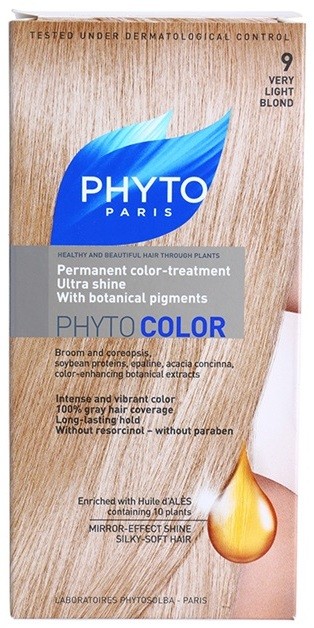 Phyto Color hajfesték árnyalat 9 Very Light Blond