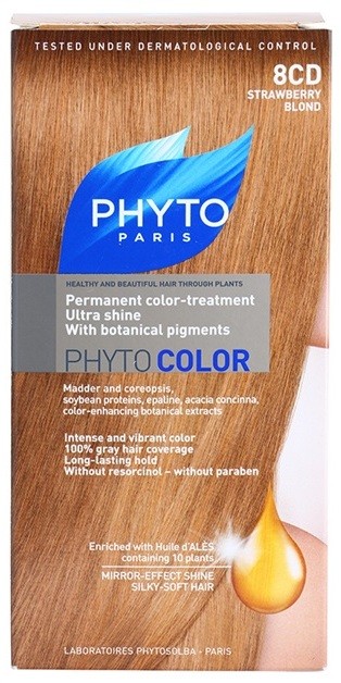 Phyto Color hajfesték árnyalat 8CD Strawberry Blond