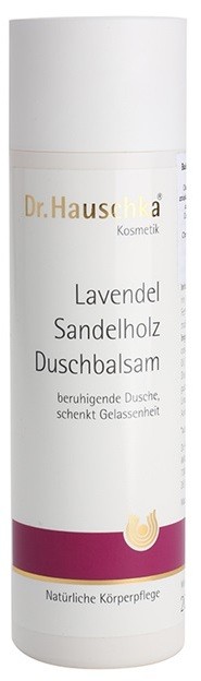 Dr. Hauschka Shower And Bath tusoló balzsam levendulával és szantálfával  200 ml