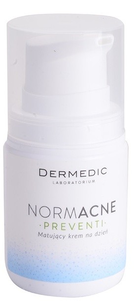 Dermedic Normacne Preventi mattító nappali krém kombinált és zsíros bőrre  55 g