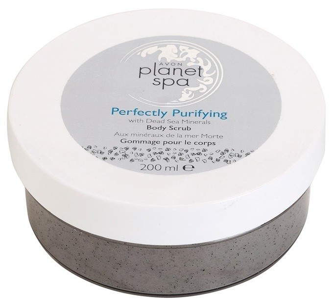 Avon Planet Spa Perfectly Purifying tisztító testpeeling ásványi anyagokkal  200 ml