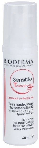 Bioderma Sensibio Tolerance+ nyugtató krém intoleráns bőr  40 ml