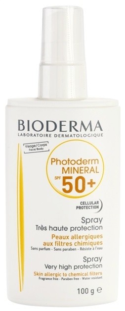 Bioderma Photoderm Mineral ásványi napozó spray SPF 50+  100 ml