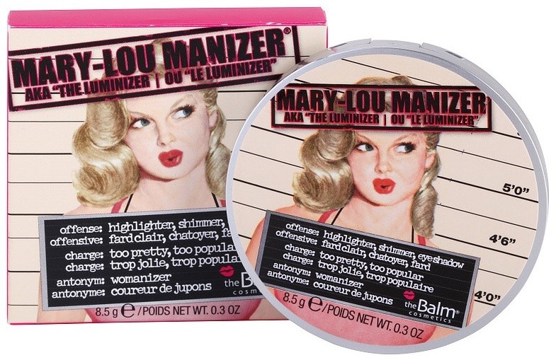 theBalm Mary - Lou Manizer kiemelő,csillámosító és árnyékoló egyben  8,5 g