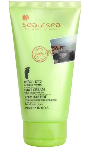 Sea of Spa Essential Dead Sea Treatment lábkrém Holt-tenger ásványaival  150 ml