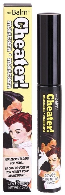 theBalm Cheater! szempillaspirál a dús pillákért árnyalat Black 5,7 g