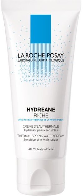 La Roche-Posay Hydreane Riche tápláló hidratáló krém az érzékeny száraz bőrre  40 ml
