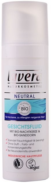 Lavera Neutral hidratáló fluid az érzékeny arcbőrre  30 ml