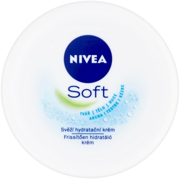 Nivea Soft frissítő hidratáló krém  300 ml