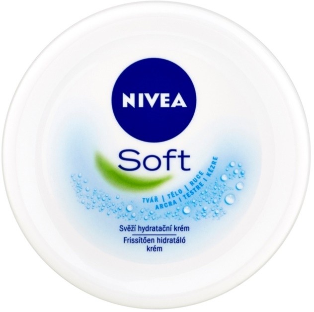 Nivea Soft frissítő hidratáló krém  100 ml