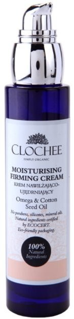 Clochee Simply Organic feszesítő krém hidratáló hatással  50 ml