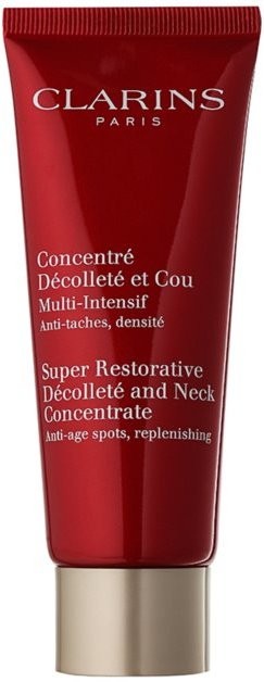 Clarins Super Restorative feszesítő ránctalanító krém nyakra és a dekoltázsra  75 ml