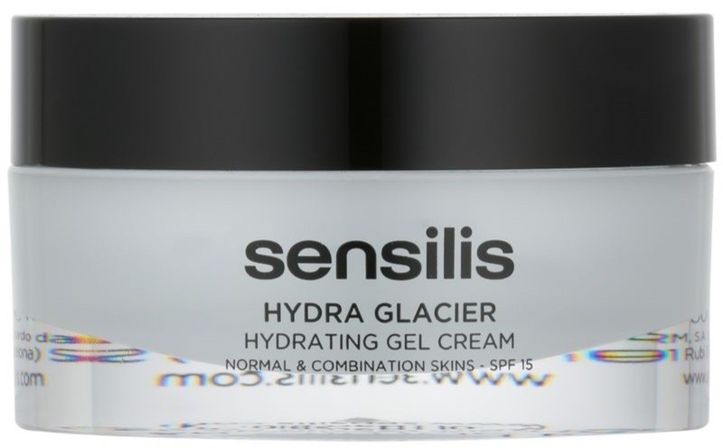 Sensilis Hydra Glacier hidratáló géles krém SPF 15  50 ml
