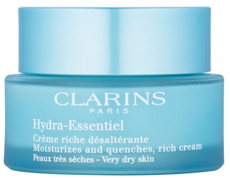 Clarins Hydra-Essentiel gazdag hidratáló krém nagyon száraz bőrre  50 ml