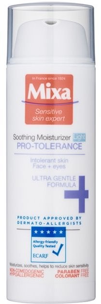 MIXA Pro-Tolerance könnyű hidratáló krém intoleráns bőr  50 ml