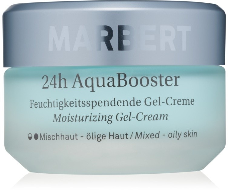 Marbert Moisture Care 24h AquaBooster hidratáló géles krém kombinált és zsíros bőrre  50 ml