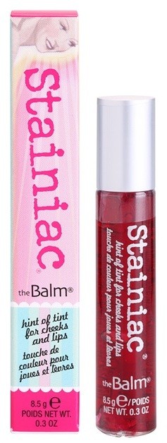 theBalm Stainiac színező arcra és szájra Beauty Queen - Sheer Berry Pink  8,5 g