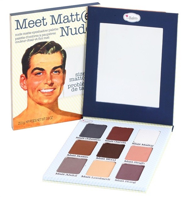 theBalm Meet Matt(e) Nude szemhéjfesték paletták  25,5 g