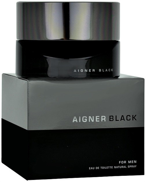 Etienne Aigner Black for Man eau de toilette férfiaknak 125 ml