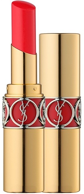 Yves Saint Laurent Rouge Volupté Shine Oil-In-Stick hidratáló rúzs árnyalat 12 Corail Incandescent / Corail Dolman 4 ml