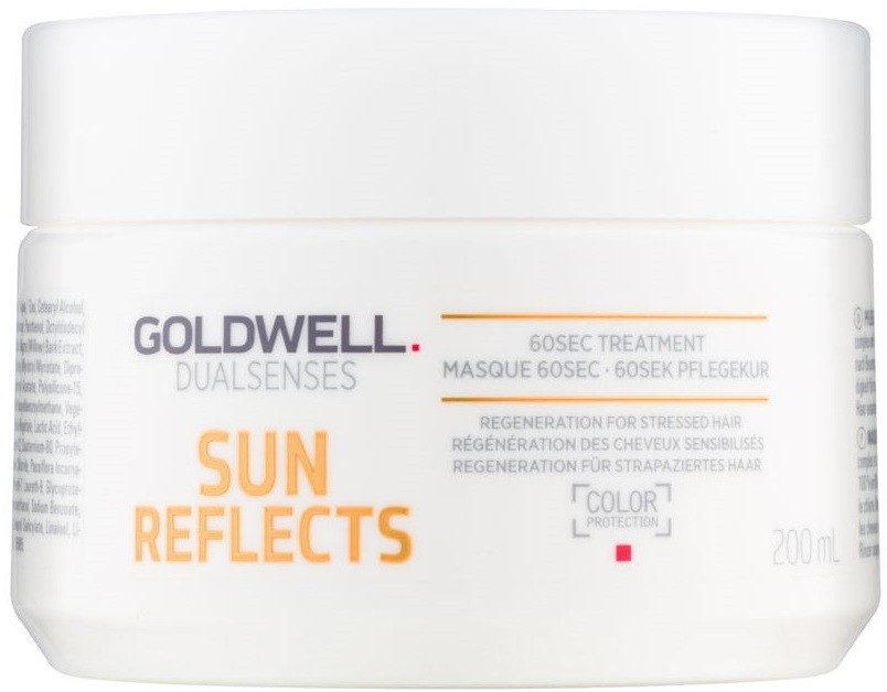 Goldwell Dualsenses Sun Reflects regeneráló maszk nap, klór és sós víz által terhelt hajra  200 ml